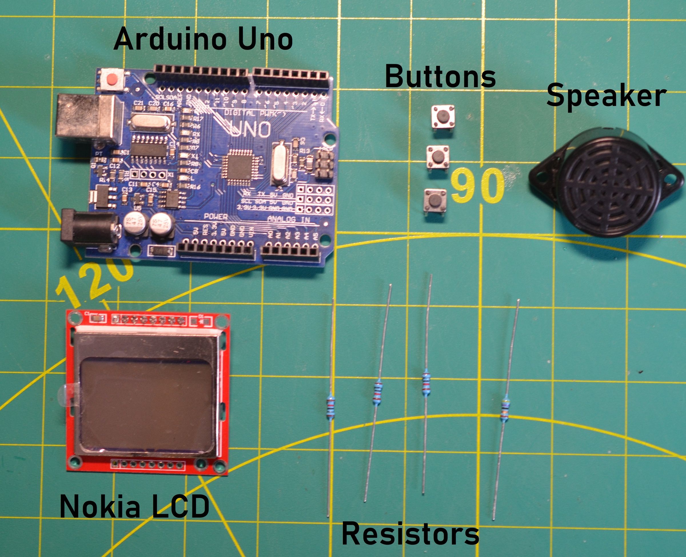 Arduino-Tamagotchi Project (I Am the Tamagotchi) : 5 Steps (with ...