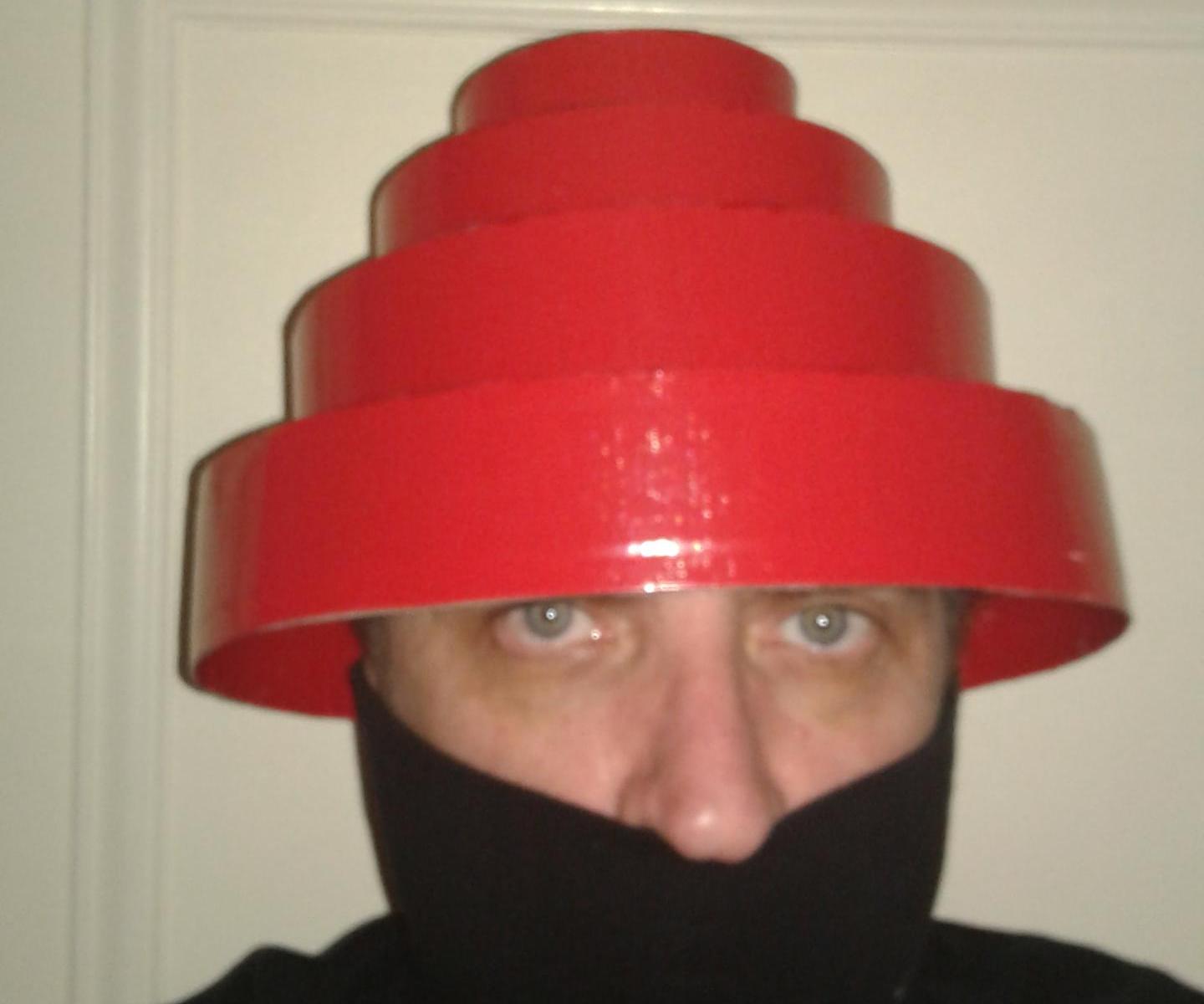 Devo Power Dome Hat / Helmet 9 Steps Instructables