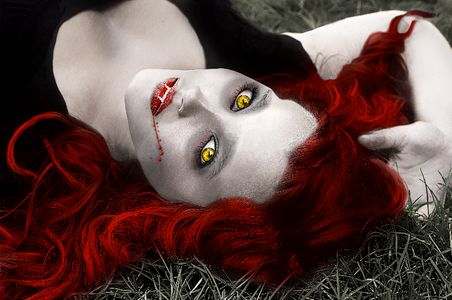 Pixlr Transformation: Vampire Babe : 9 Steps - Instructables