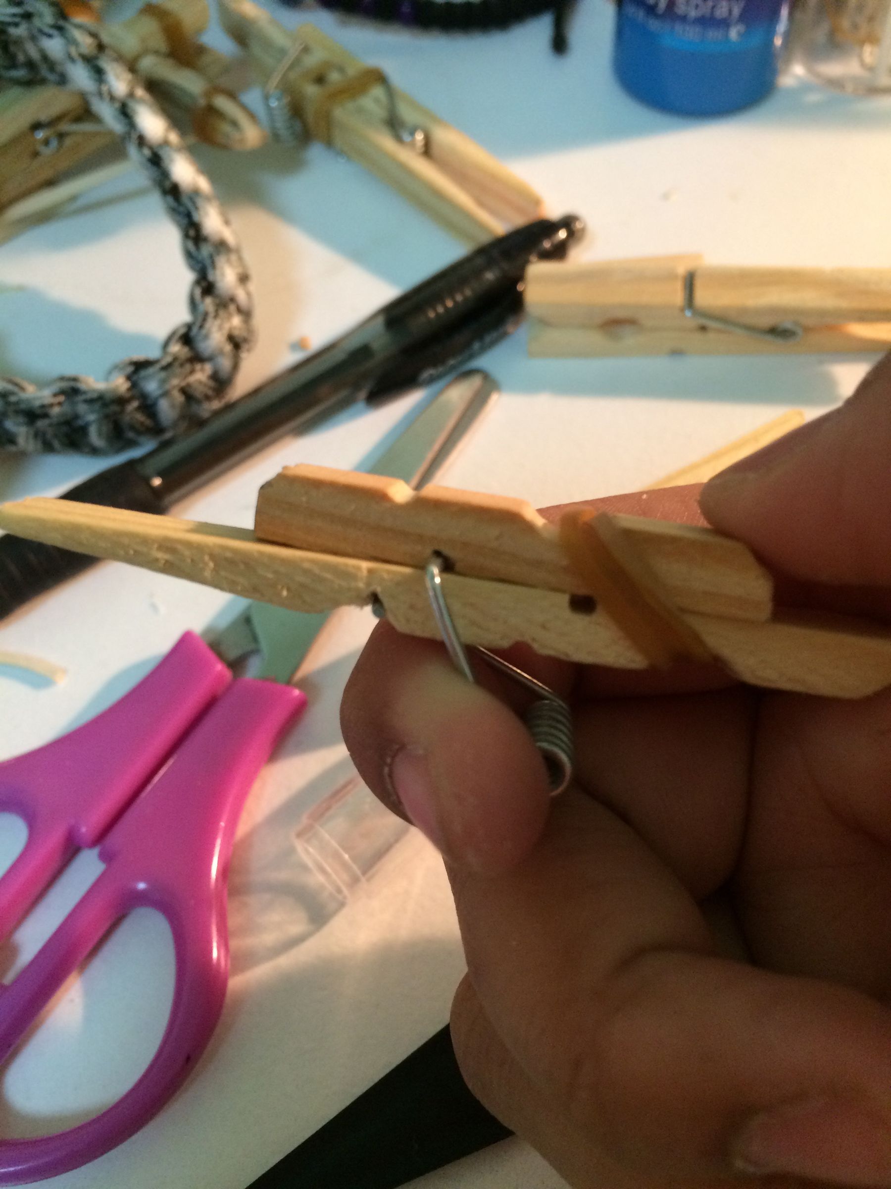 How to Make a Clothespin Gun EASY 12 Steps Instructables