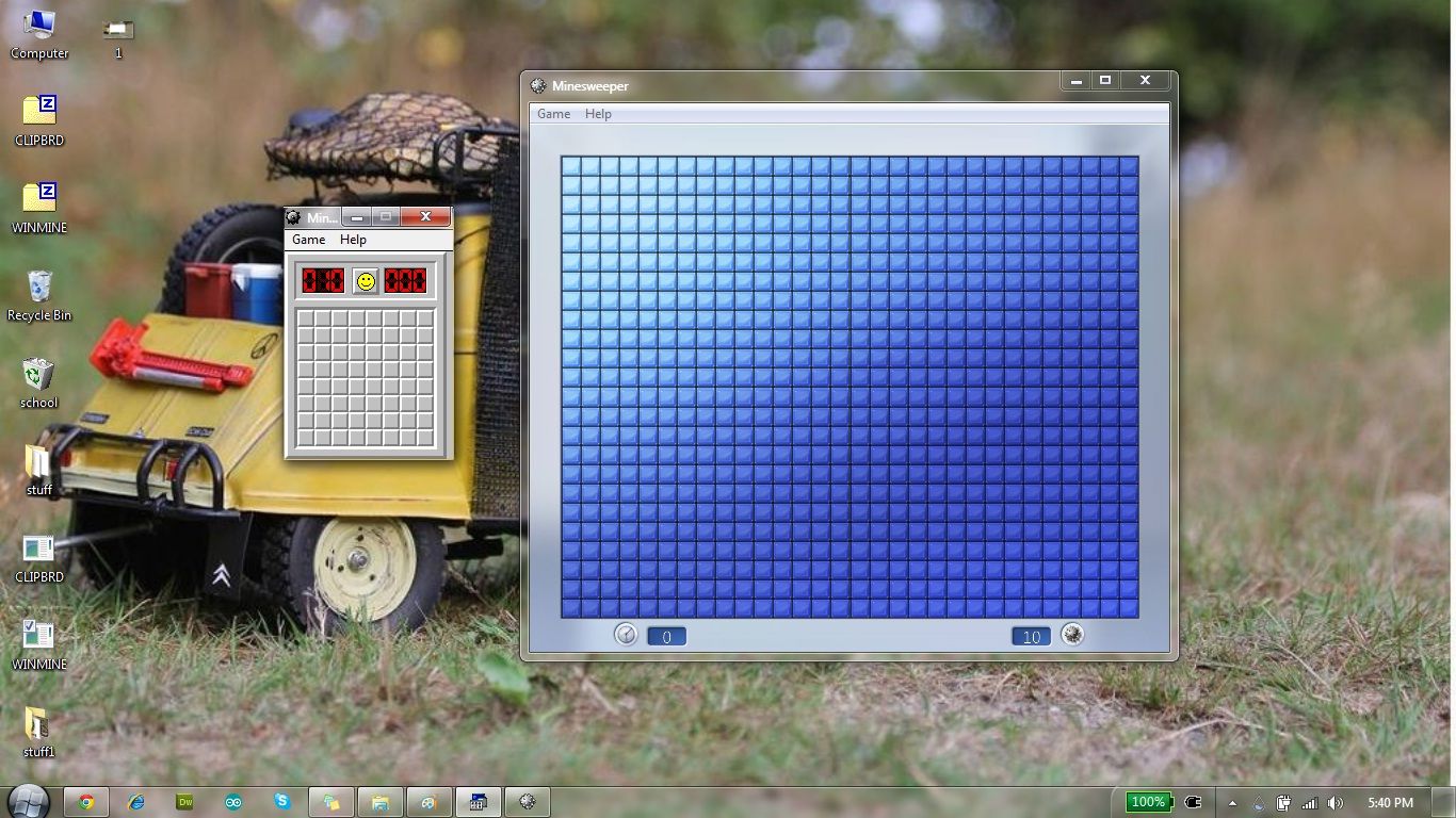 How to Have the Old Minesweeper in Windows 7