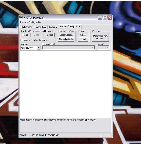 Time for Some Modem Configuration