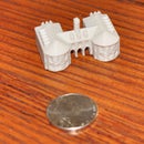 3D Printed Miniture Colonial Williamsburg Building: the Capitol