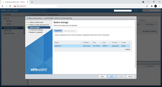 Creation of the First Virtual Machine