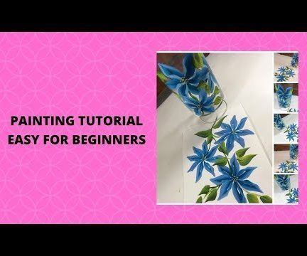 PAINTING TUTORIAL EASY FOR BEGINNERS