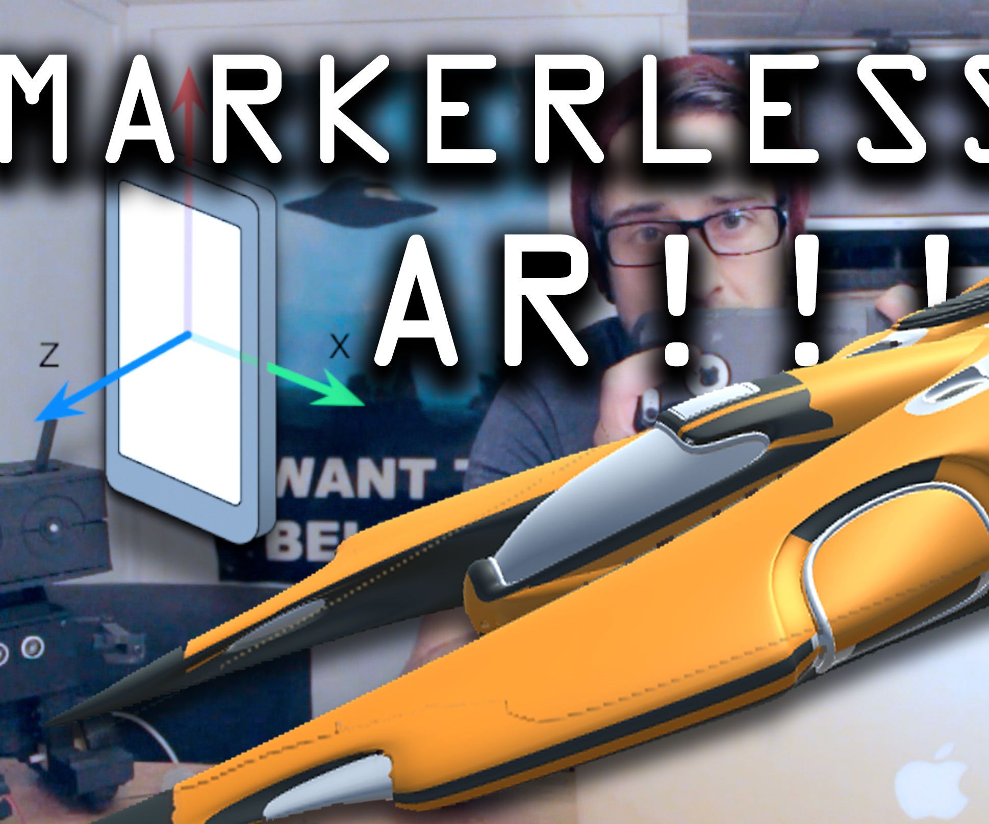 Markerless Augmented Reality App for BEGINNERS!