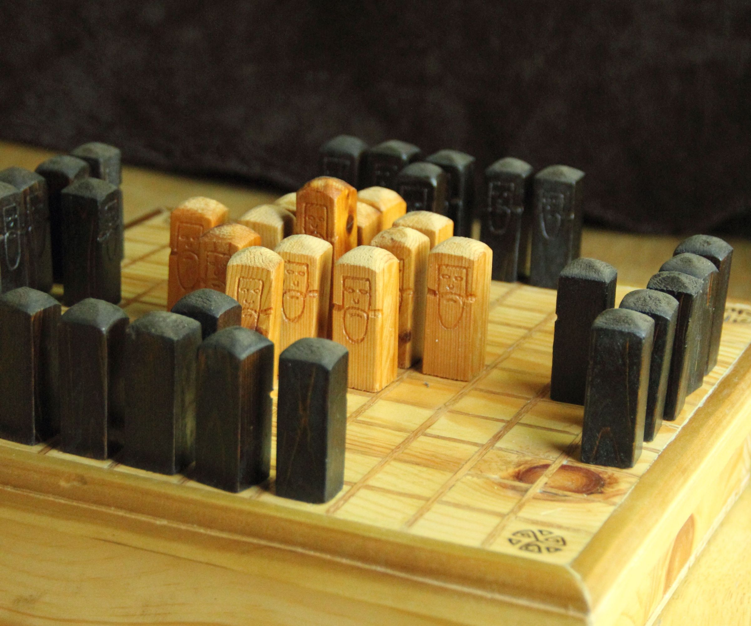 Design and Build Your Own Hnefatafl Game Board