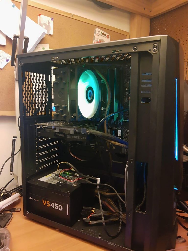 Embedded System Fan Led Project Arduino Controlled (A)RGB LED Fan : 3 Steps - Instructables