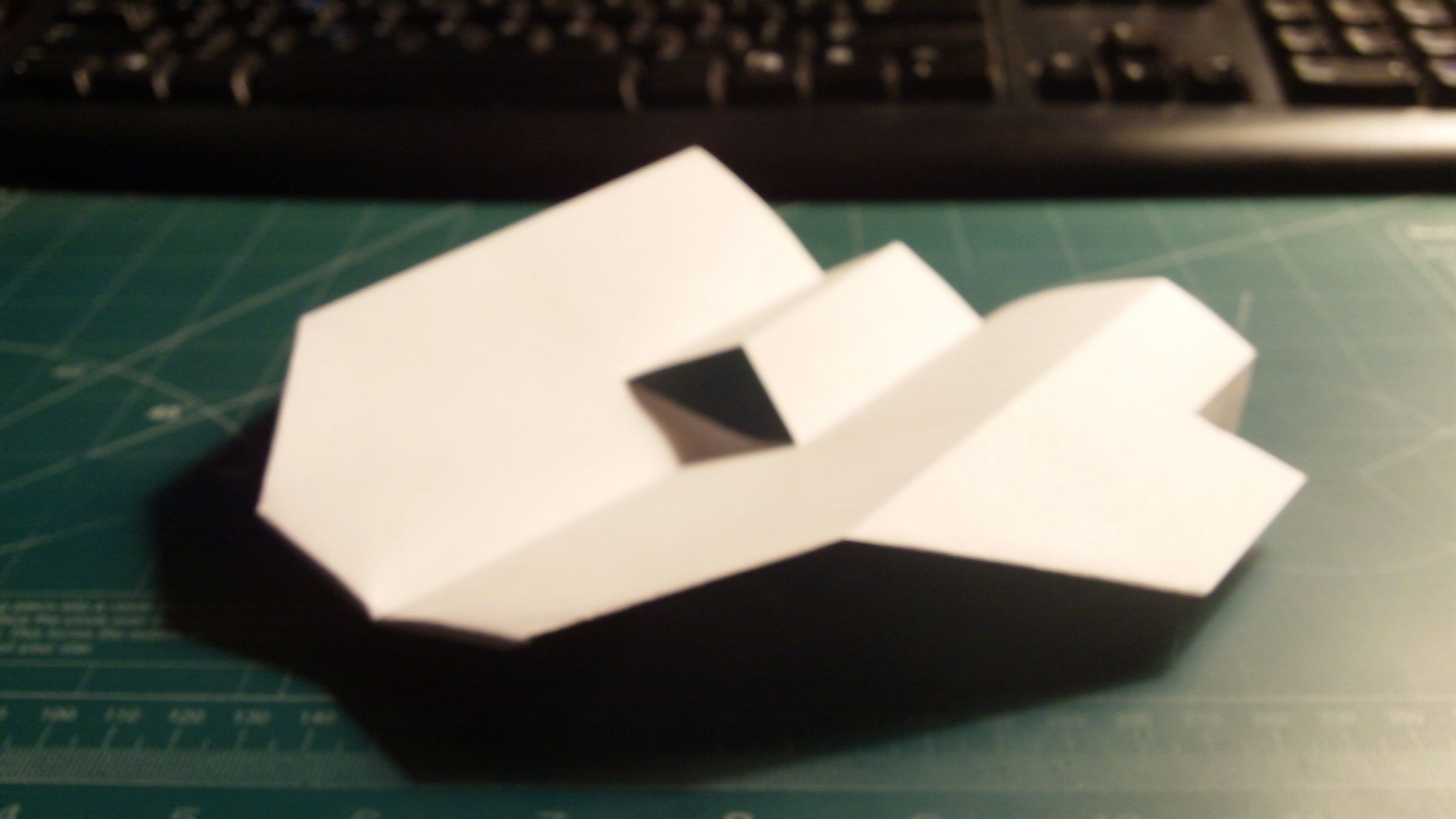 How to Make the Intruder Paper Airplane