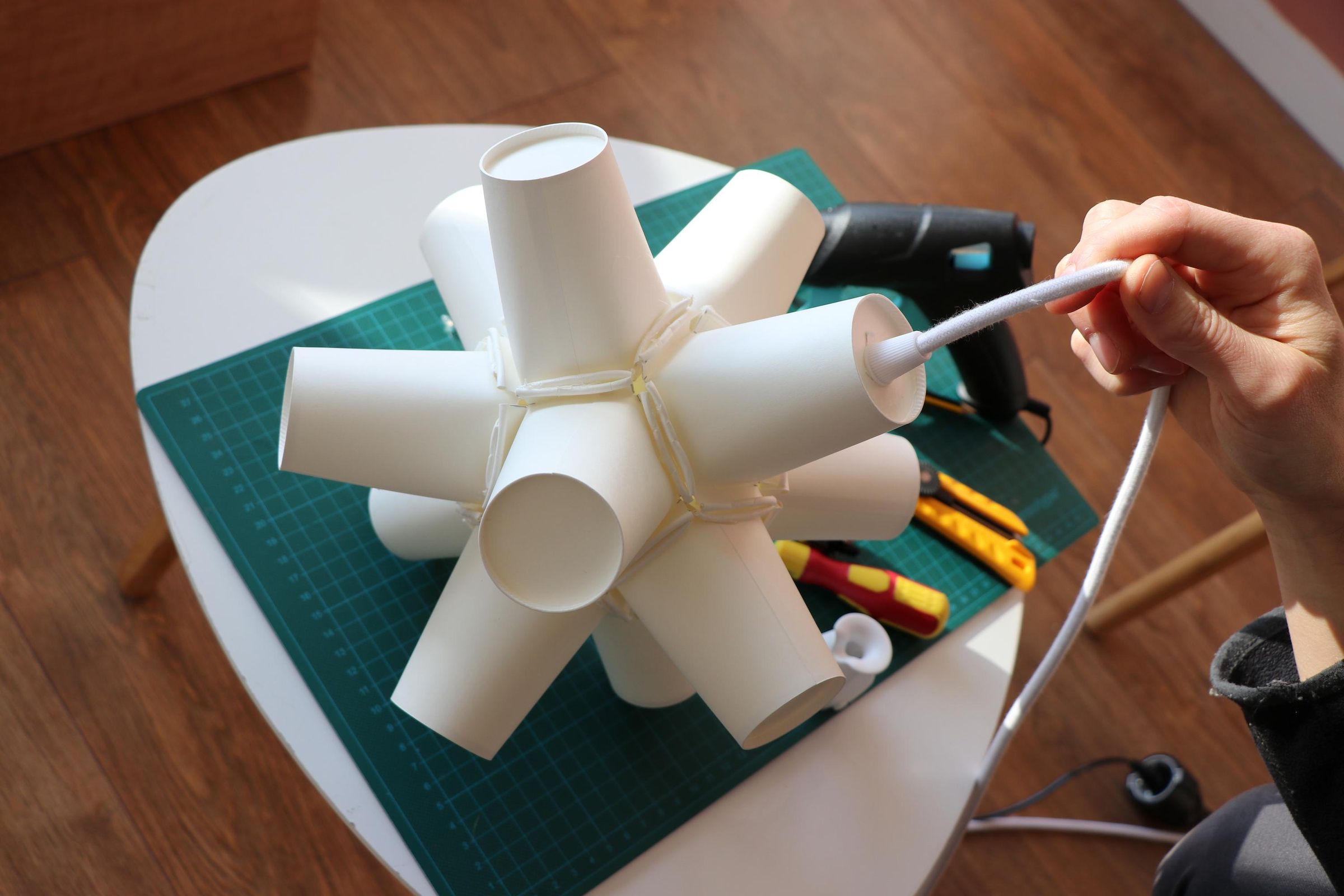 Paper Cup Lamp 6 Steps (with Pictures) Instructables