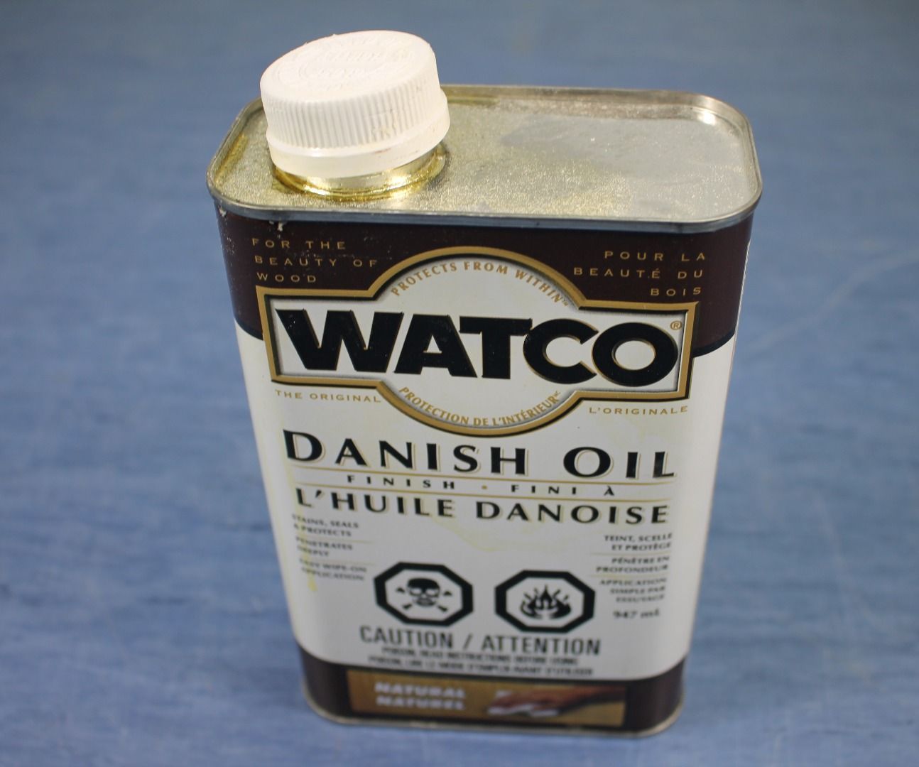 Applying Danish Oil