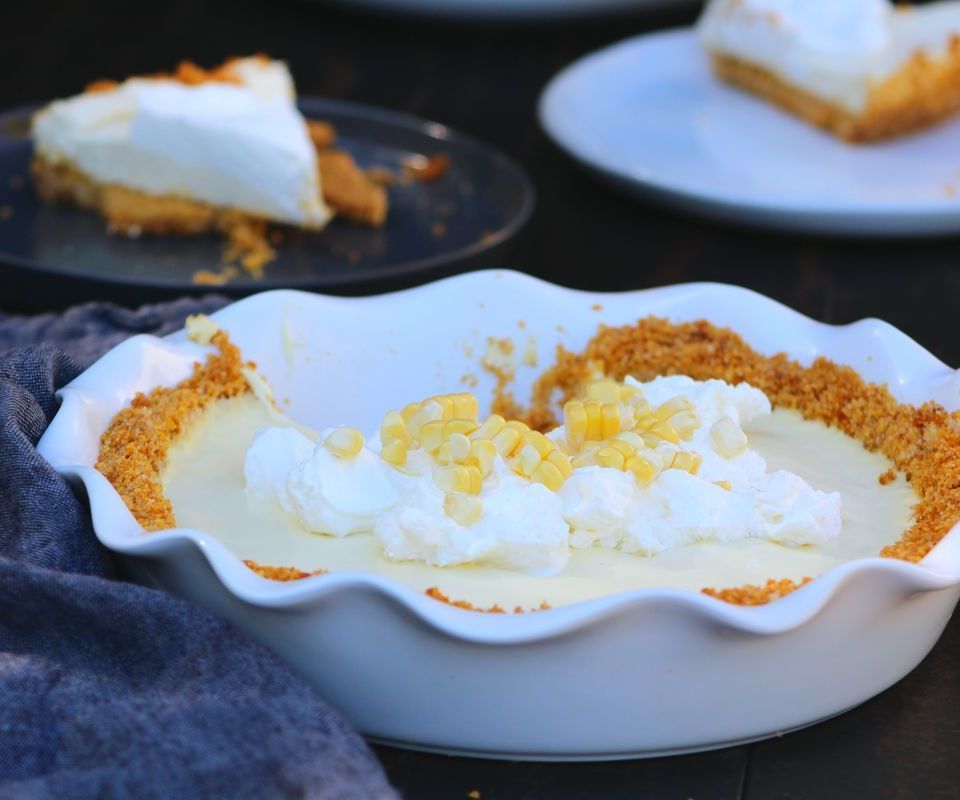 Sweet Corn Cream Pie