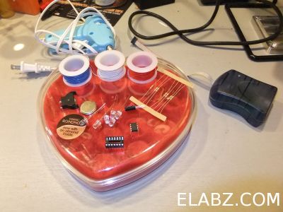 Spell Out Affection for Your Valentine With Chocolates, LEDs, Attiny13 ...