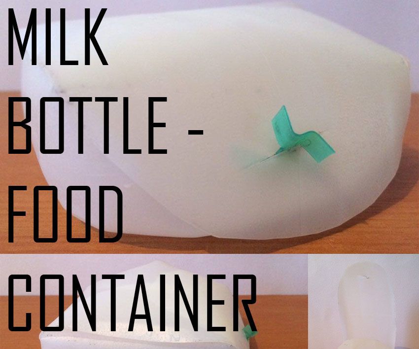 Milk Bottle - Food Container