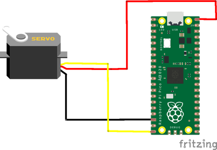 Servo Motor Control Using Raspberry Pi Pico : 3 Steps - Instructables