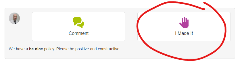 Tómale Foto a Lo Que Fabricaste Y Compártela Con Nosotros