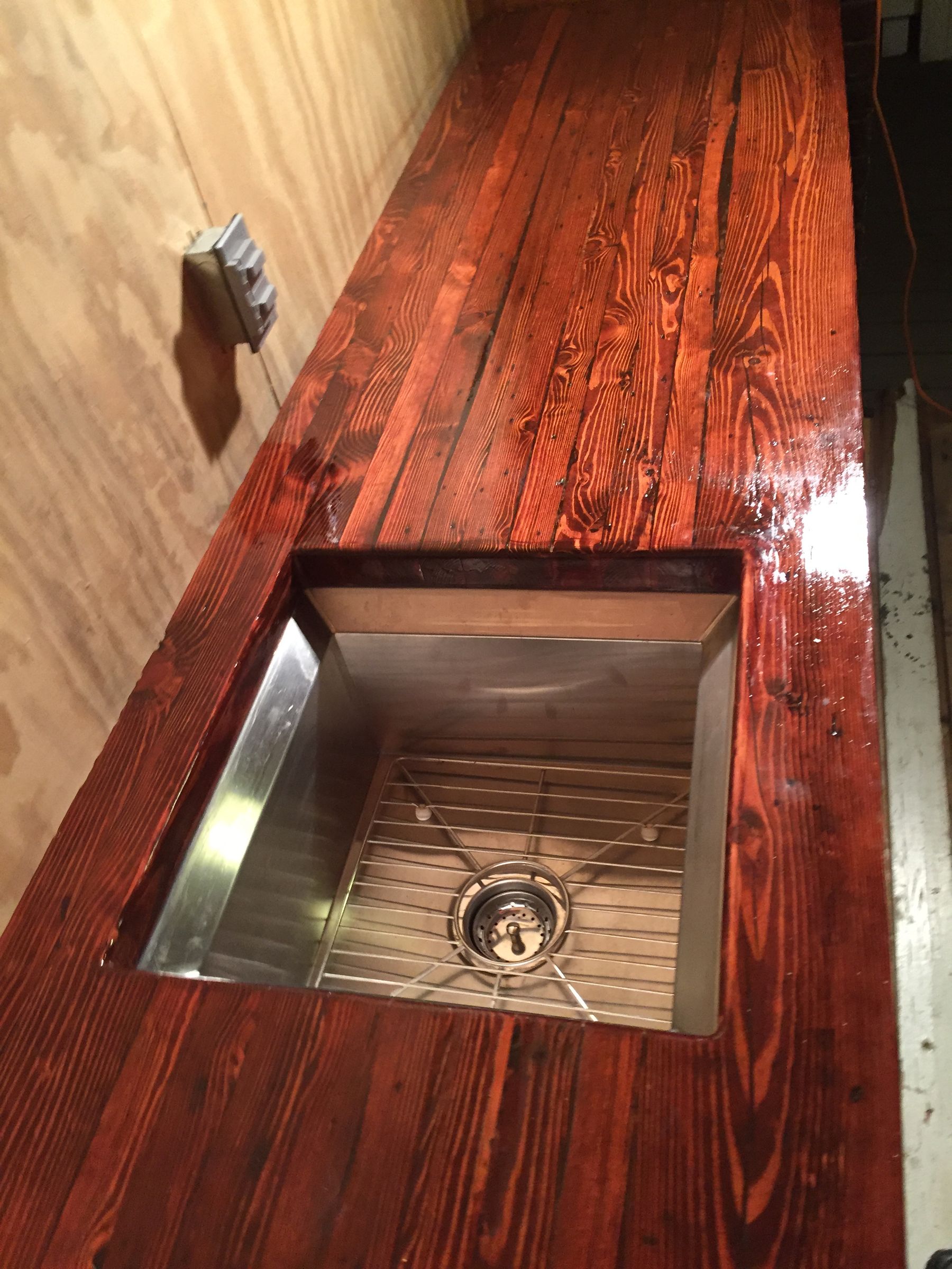 Reclaimed Wood Bartop : 5 Steps (with Pictures) - Instructables, image size:768x1024