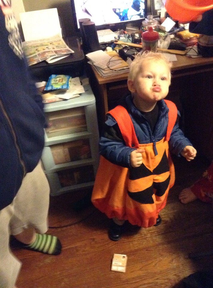 Jack-O-Lantern Costume!