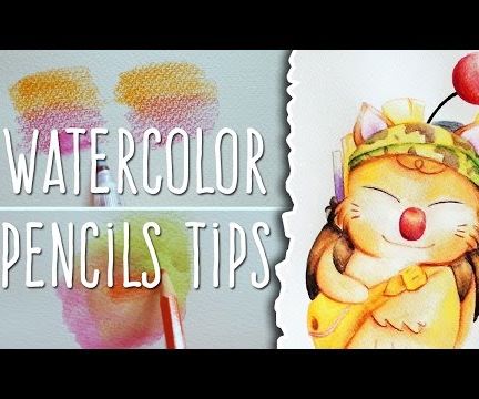 How to Use WATERCOLOR PENCILS: TIPS