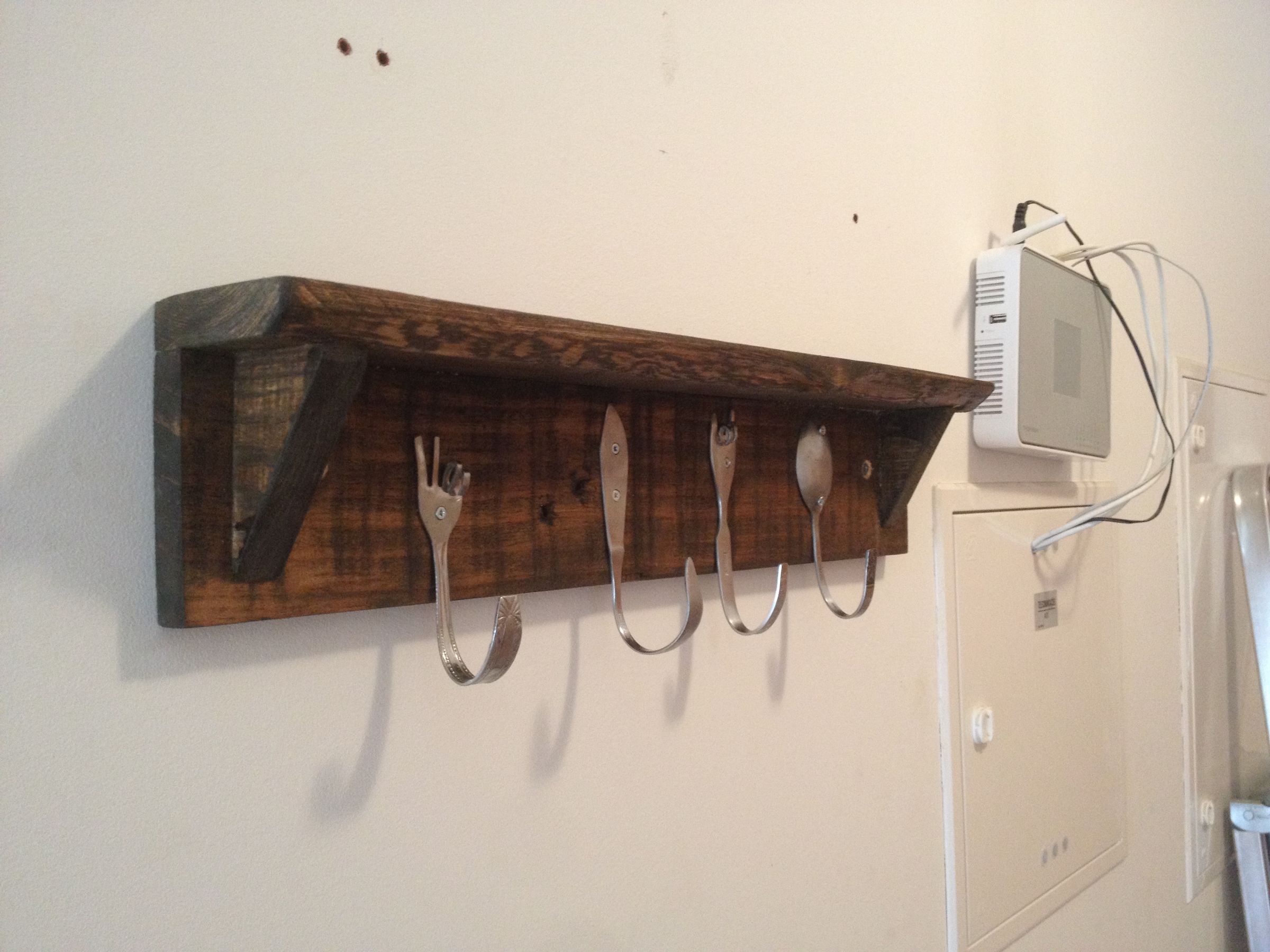 Upcycled Coat Rack Instructables