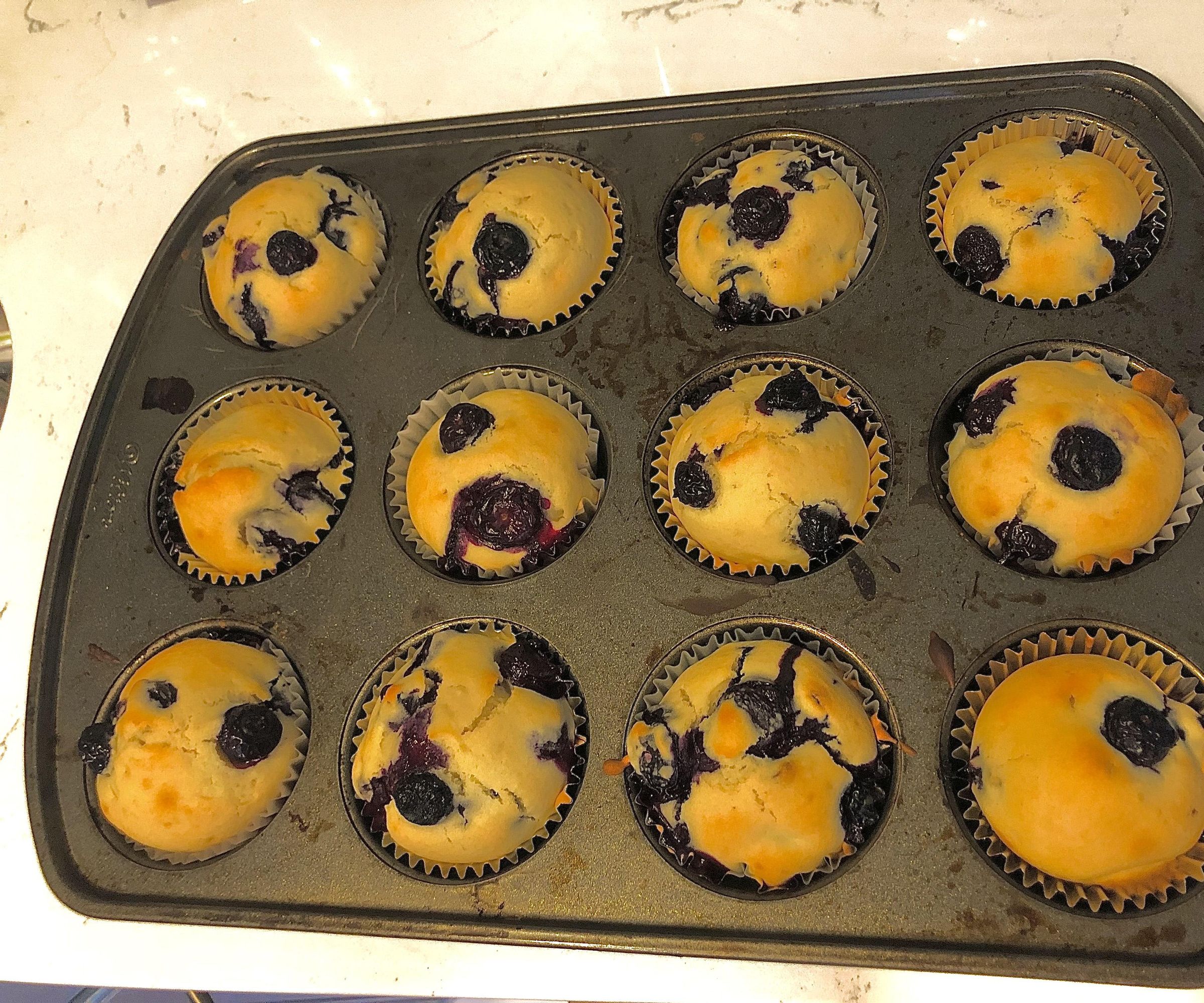 How to Make Blueberry Muffins.