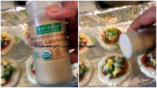 Make the No Yeast Mini Pizza