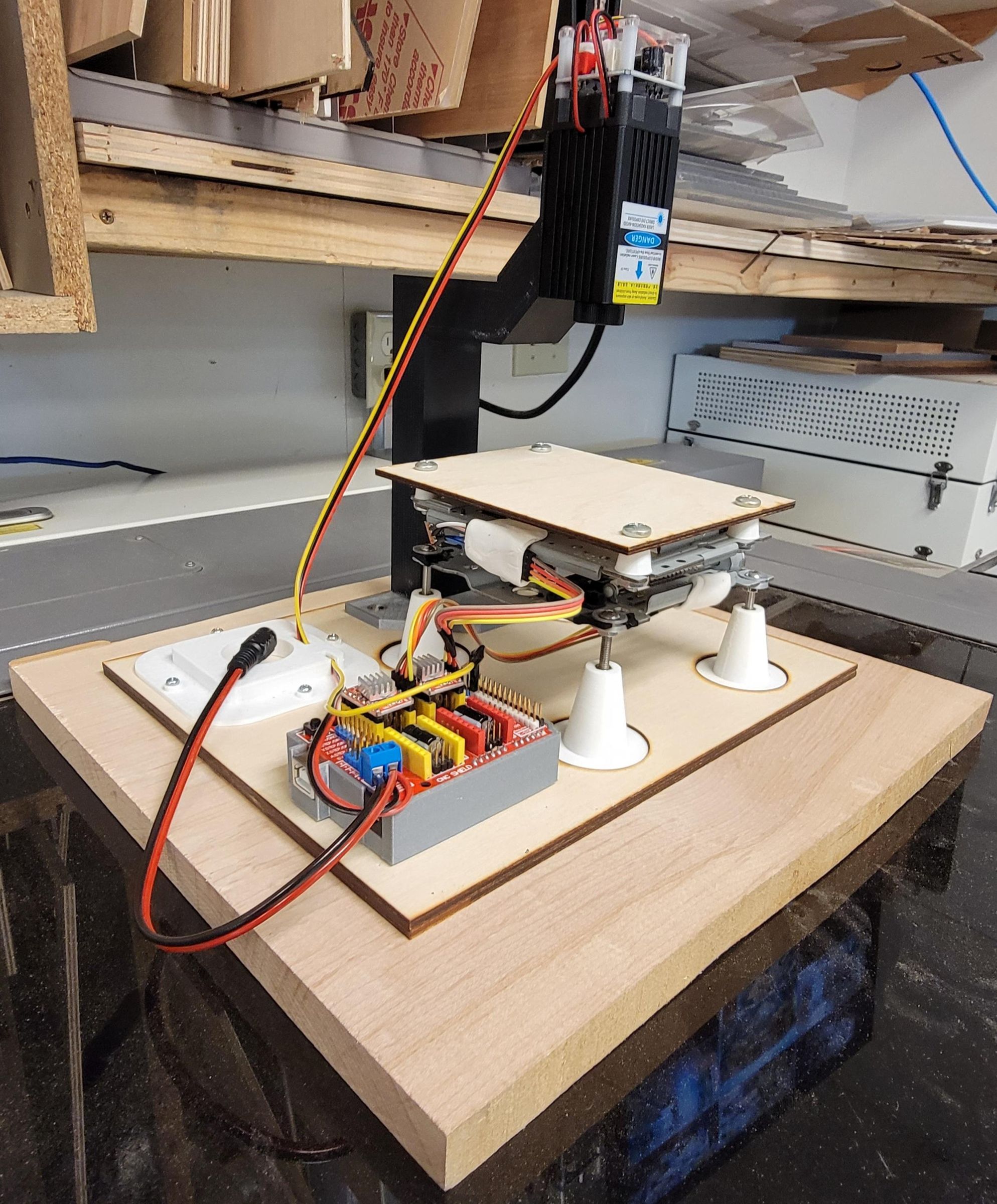 Laser Engraver Made With Repurposed CD/DVD Computer Drives 10 Steps (with Pictures