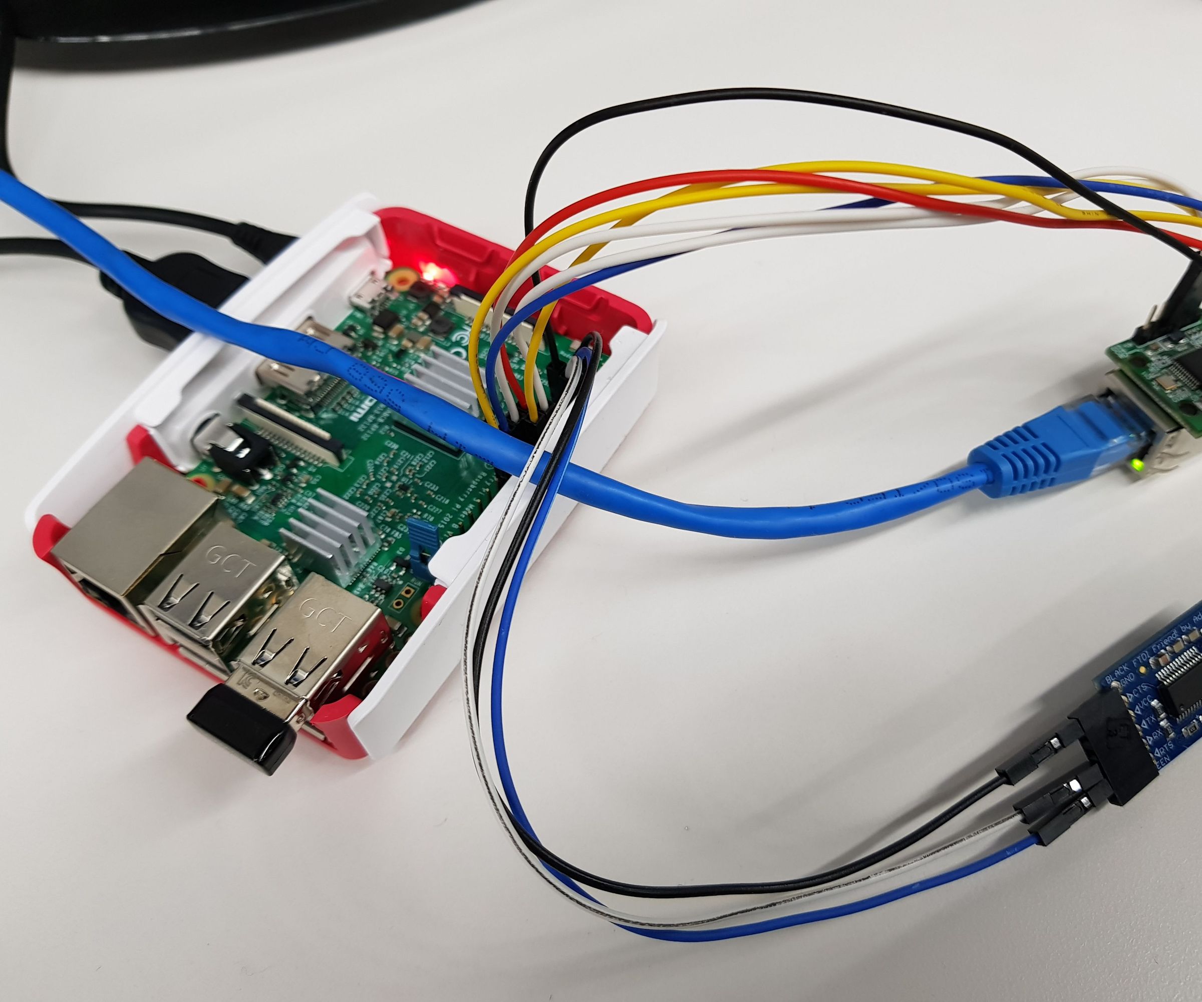 IoT Base Platform With RaspberryPi, WIZ850io : Echoback Application