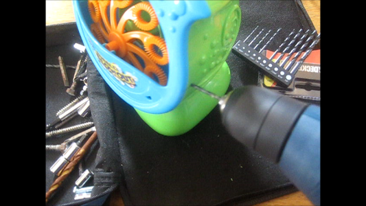 Pull Wires From Bubble Machine