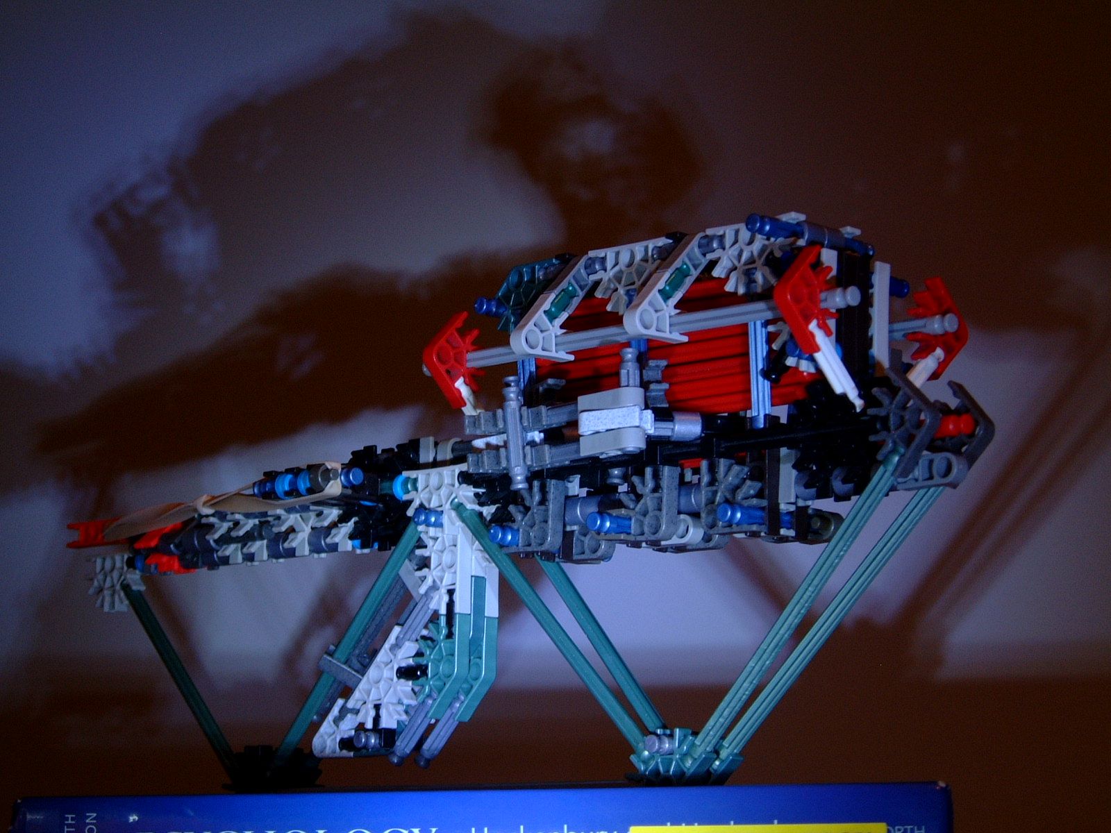 Red Impact - Perfect Duck's K'nex Gun.