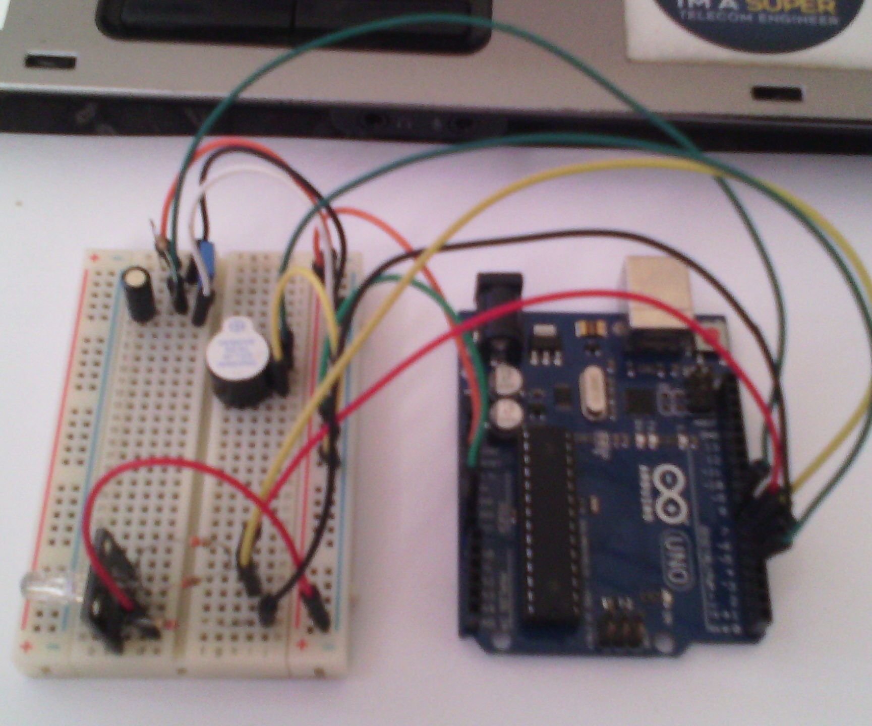 Detection of Sudden Movements With SW520D & Arduino Board