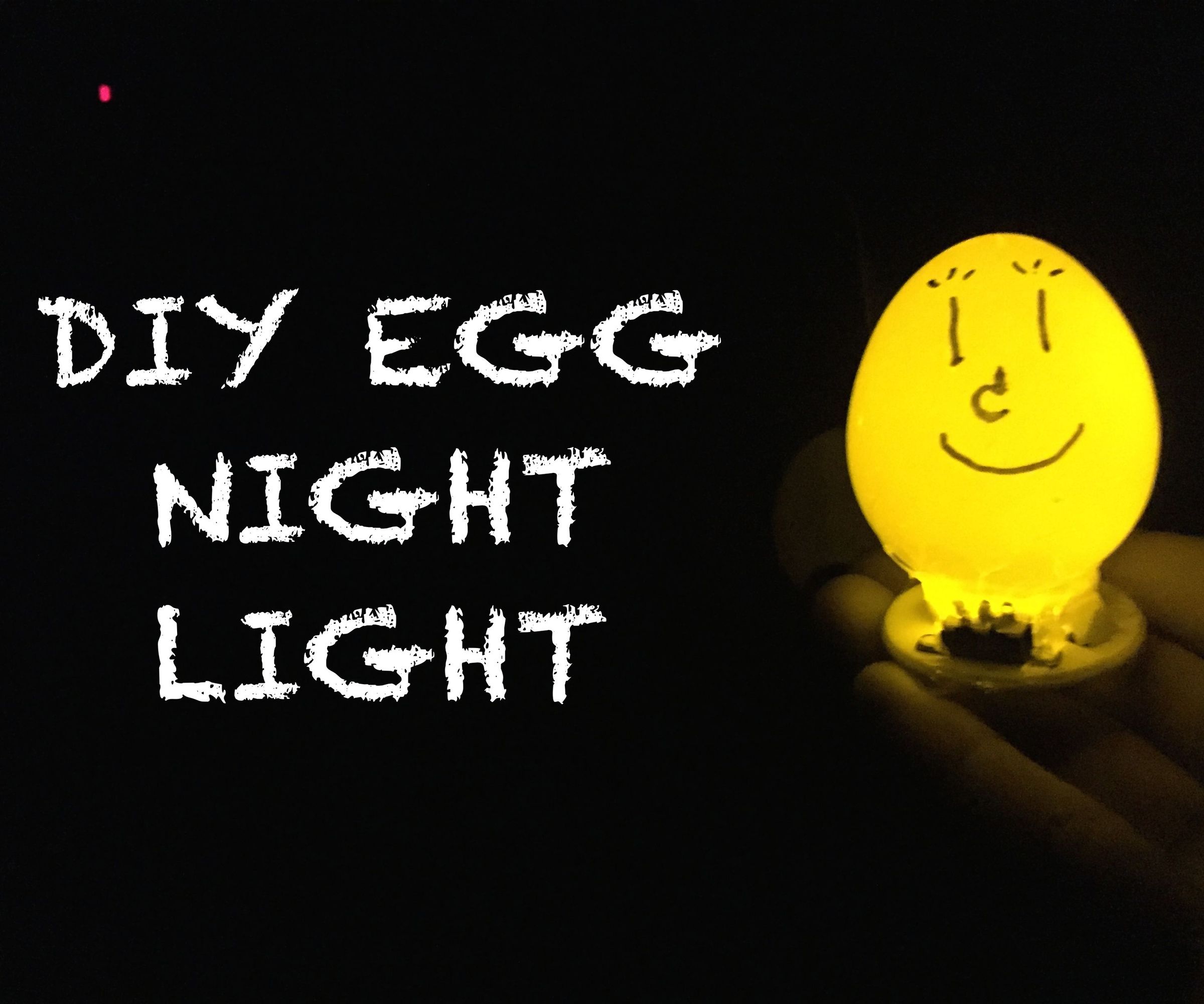 DIY EGG NIGHT LAMP