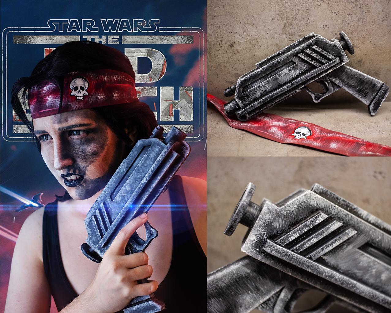 Hunters' Blaster (Bad Batch) in Animated-like Shading