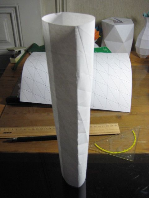 Pentagonal Hightower Spring Origami Architecture Origami Art