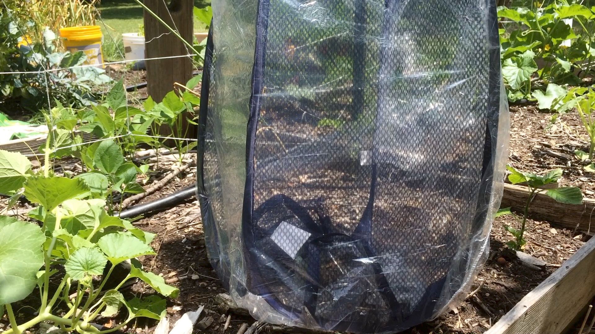 3 Ways to Use a Pop Up Hamper in the Garden 3 Steps (with Pictures