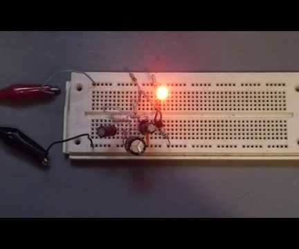 Discrete Sinusoidal LED Fader Using Twin-T Oscillator