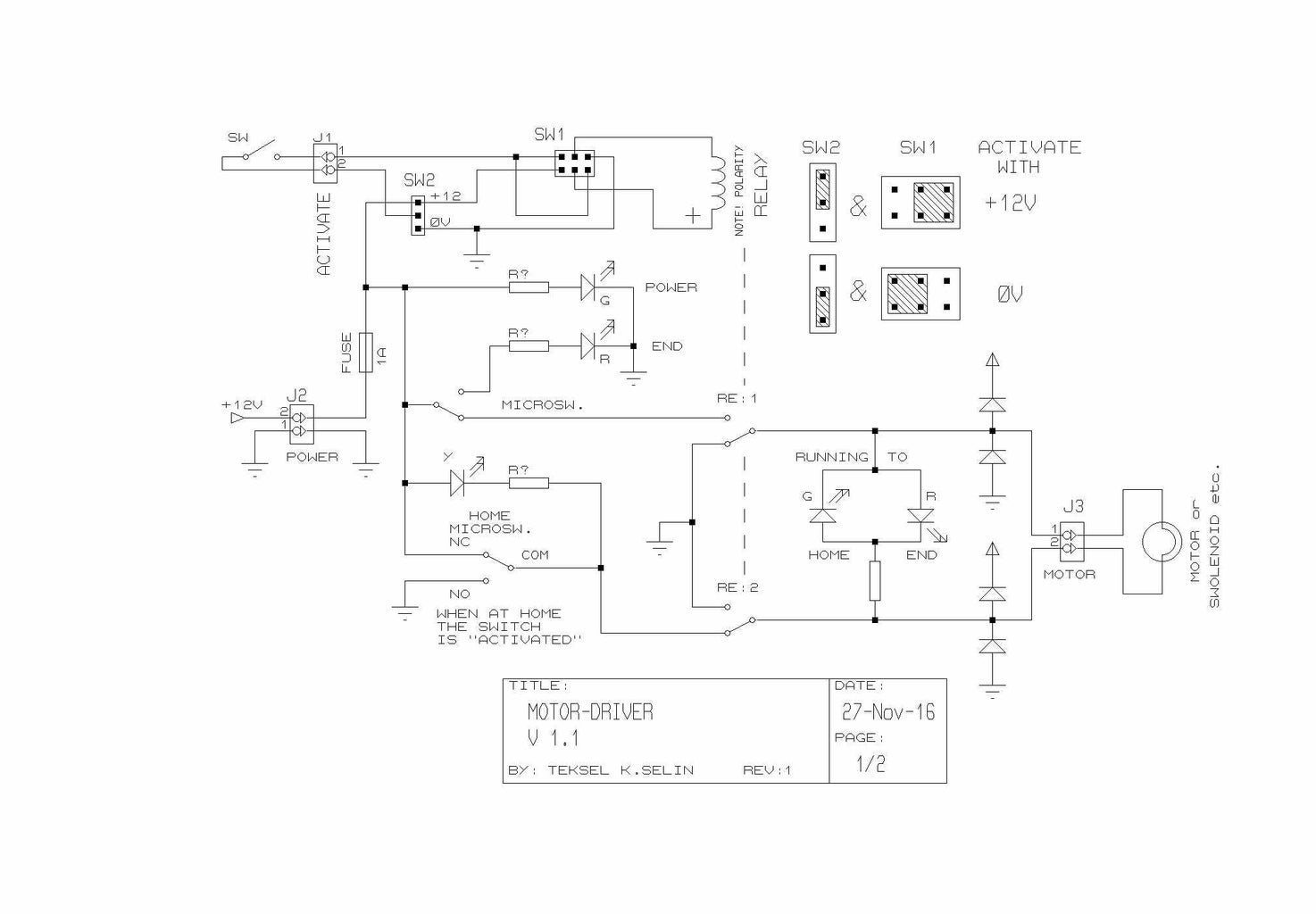 A Simple Control FWD/REW of a DC-motor - Instructables