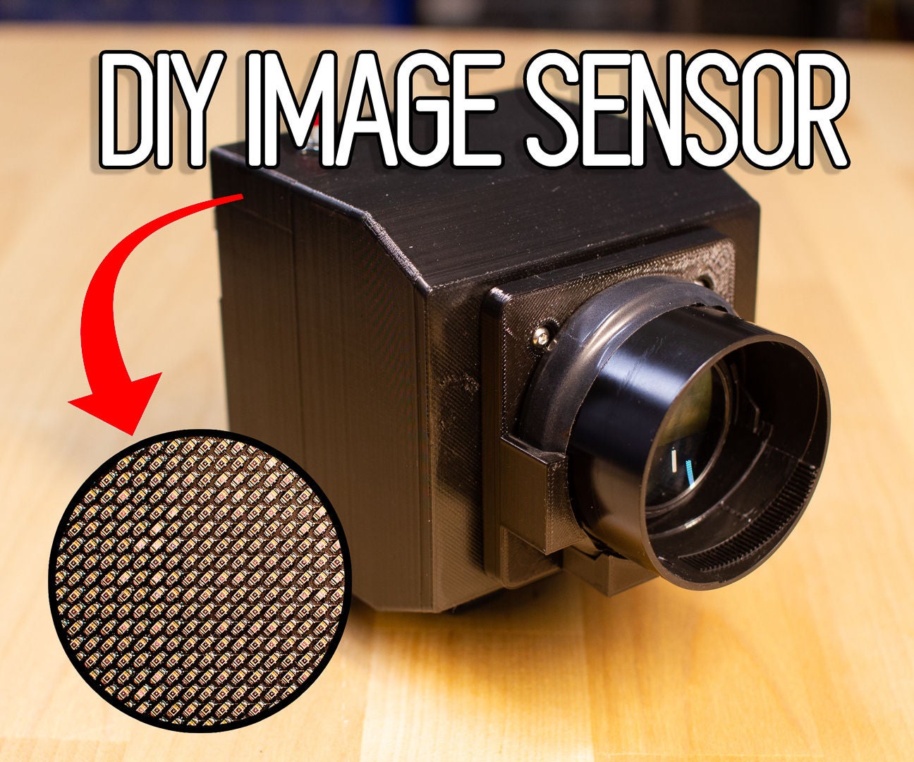 DIY Image Sensor and Digital Camera : 14 Steps (with Pictures ...