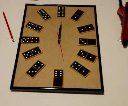 DIY Domino Clock