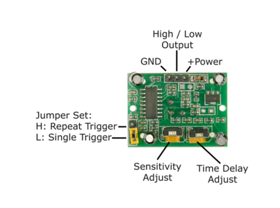 Wiring the Infrared Sensor