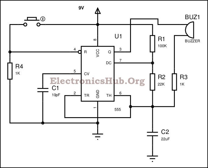 Panic Alarm Circuit Diagram Instructables