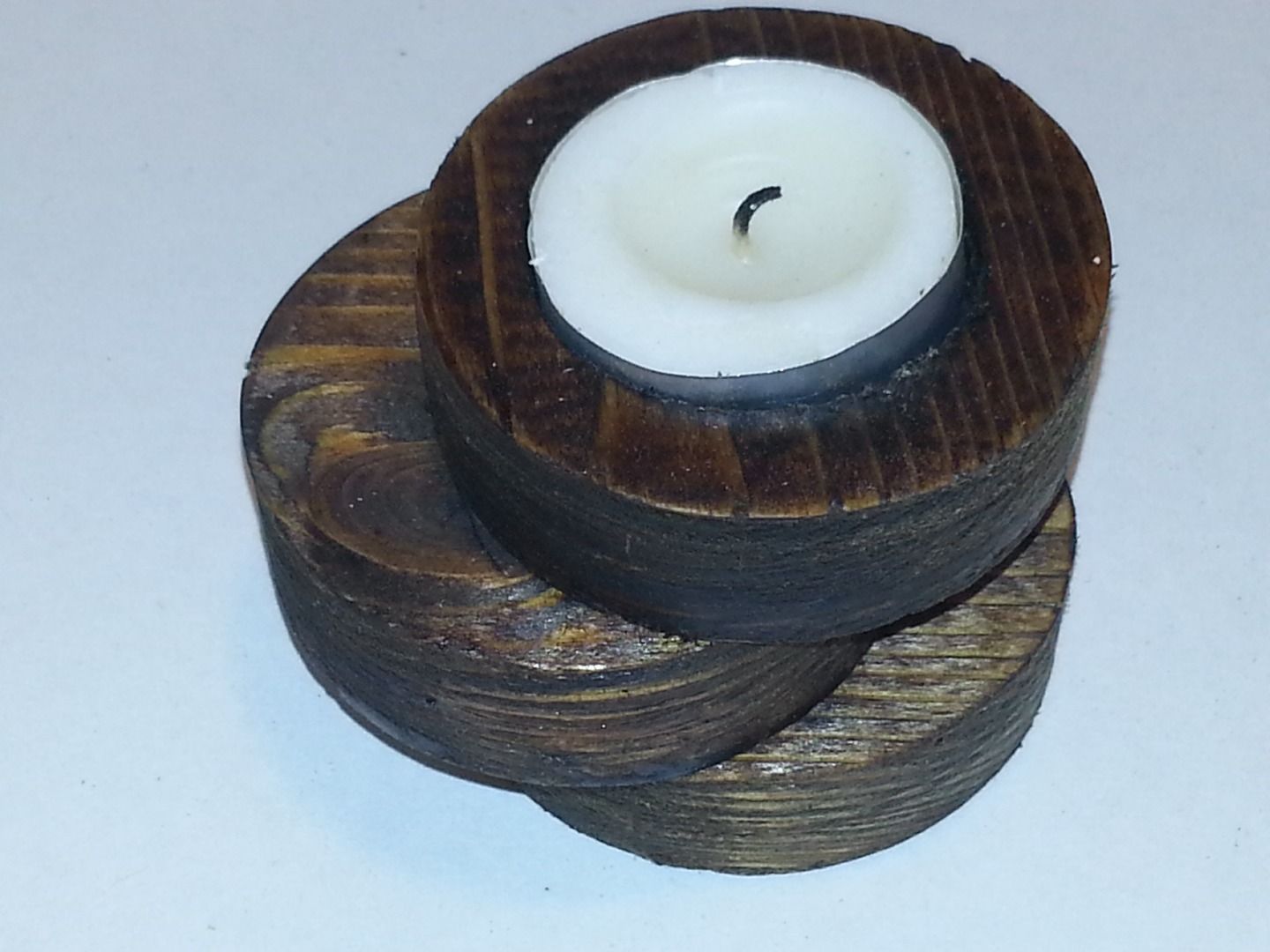 Hole Saw Candle 4 Steps Instructables