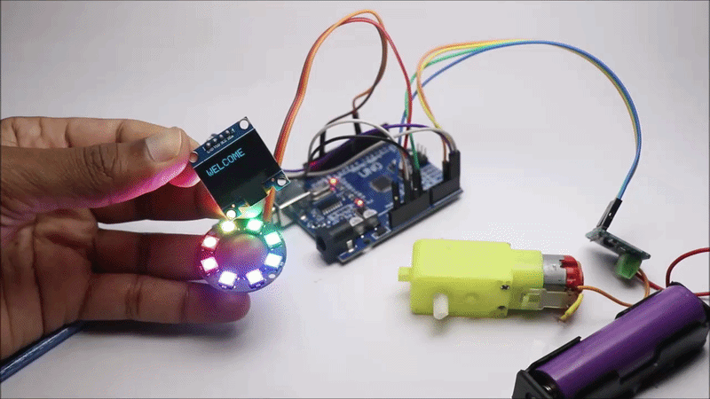 Arduino Battery Health Monitor With LED Indicator : 5 Steps (with ...