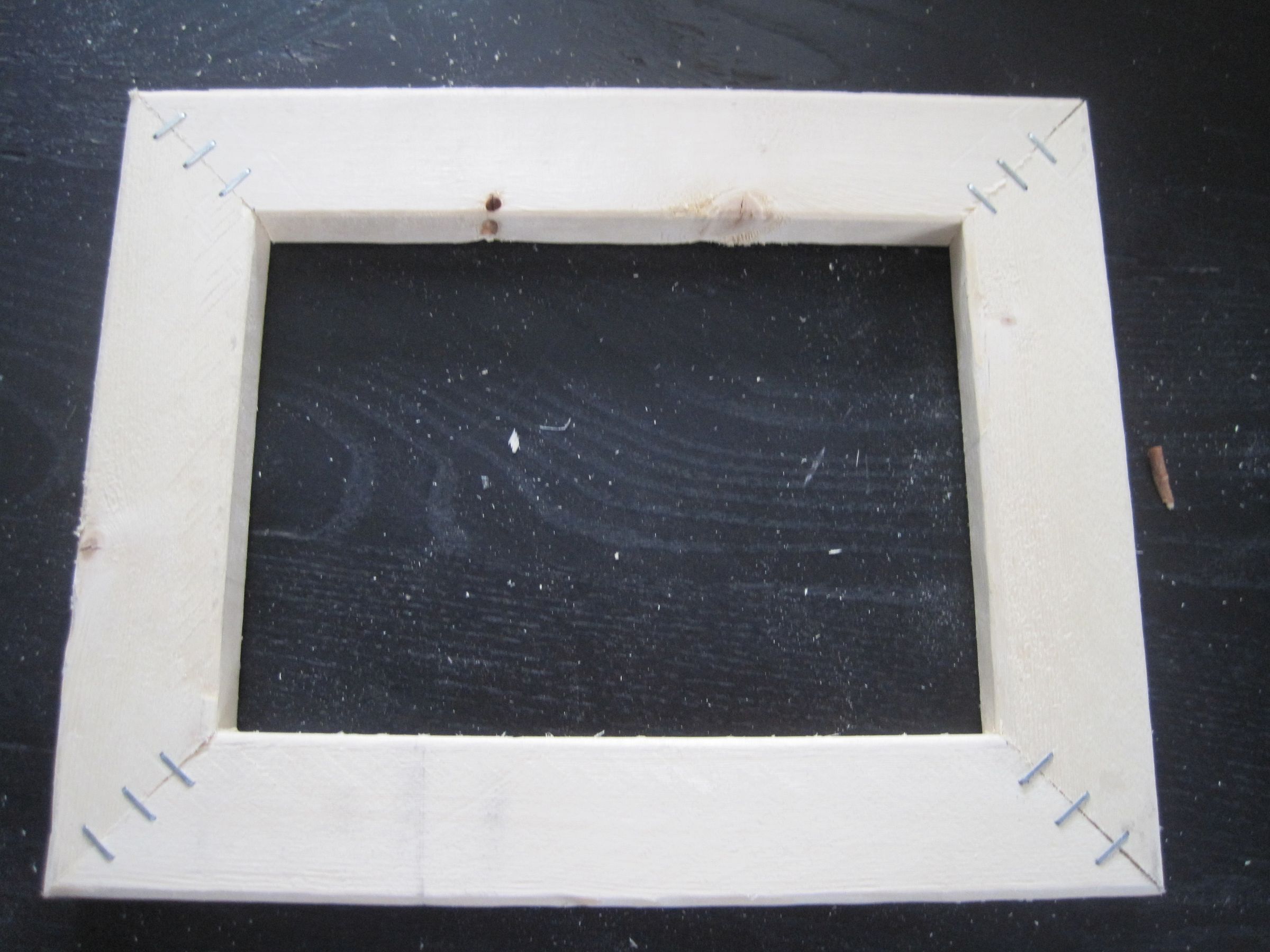 How to Stretch a Canvas Painting 6 Steps Instructables