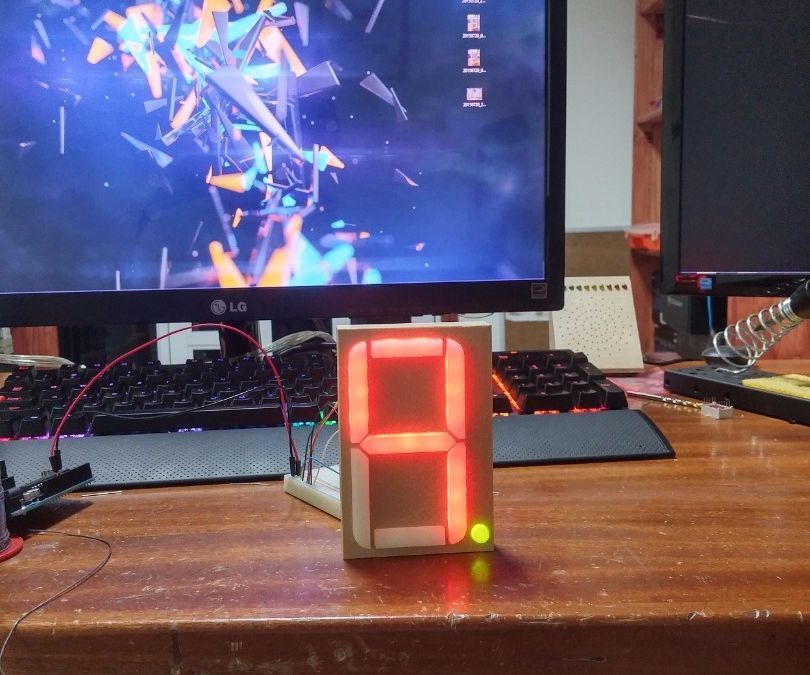 4" Seven Segment Display
