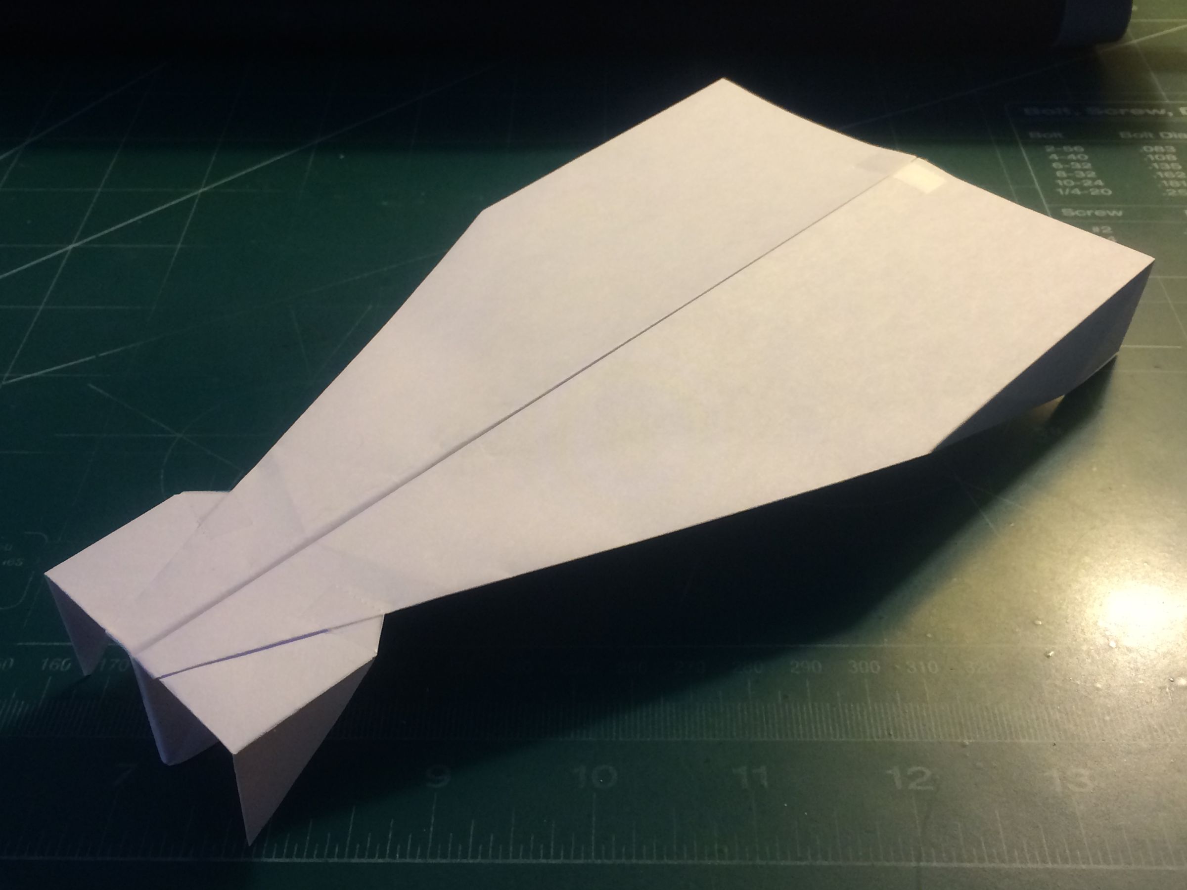 How to Make the Rattlesnake Paper Airplane 5 Steps Instructables