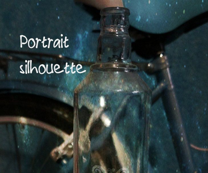 Portrait Silhouette- Esmerilado De Vidrio