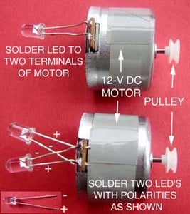Connecting the Led's