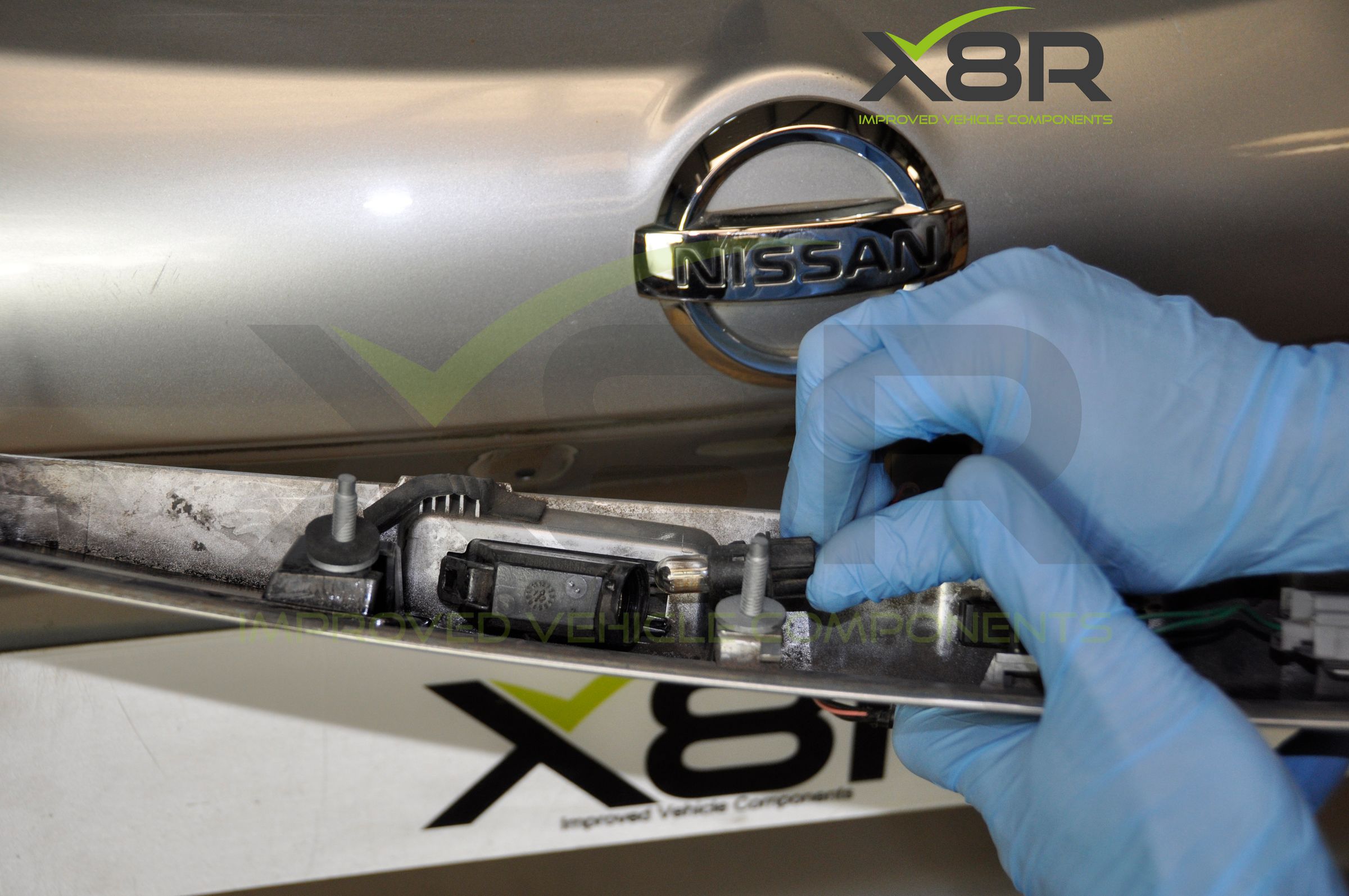 Nissan Qashqai Tailgate Boot Handle Repair Clip Kit Clips 2006 2013