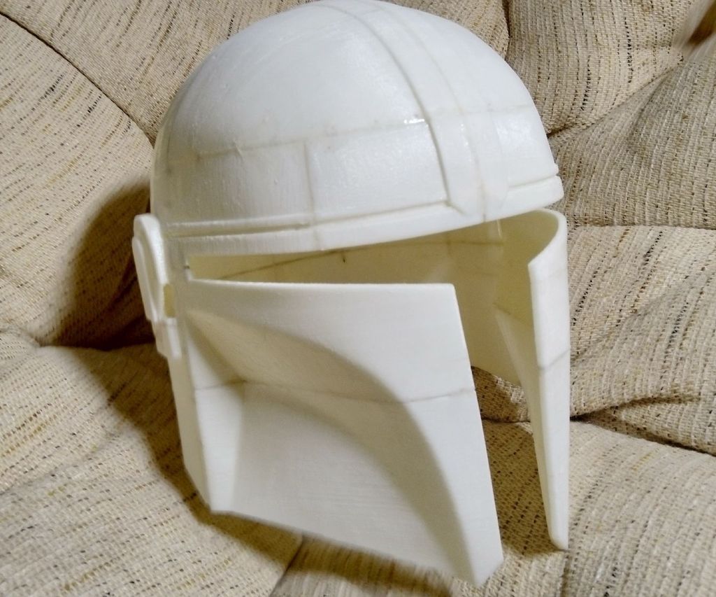 Mandalorian Helmet on 3d Printer 6 Steps Instructables